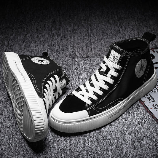 Zapatos casuales coreanos de tendencia salvaje británica