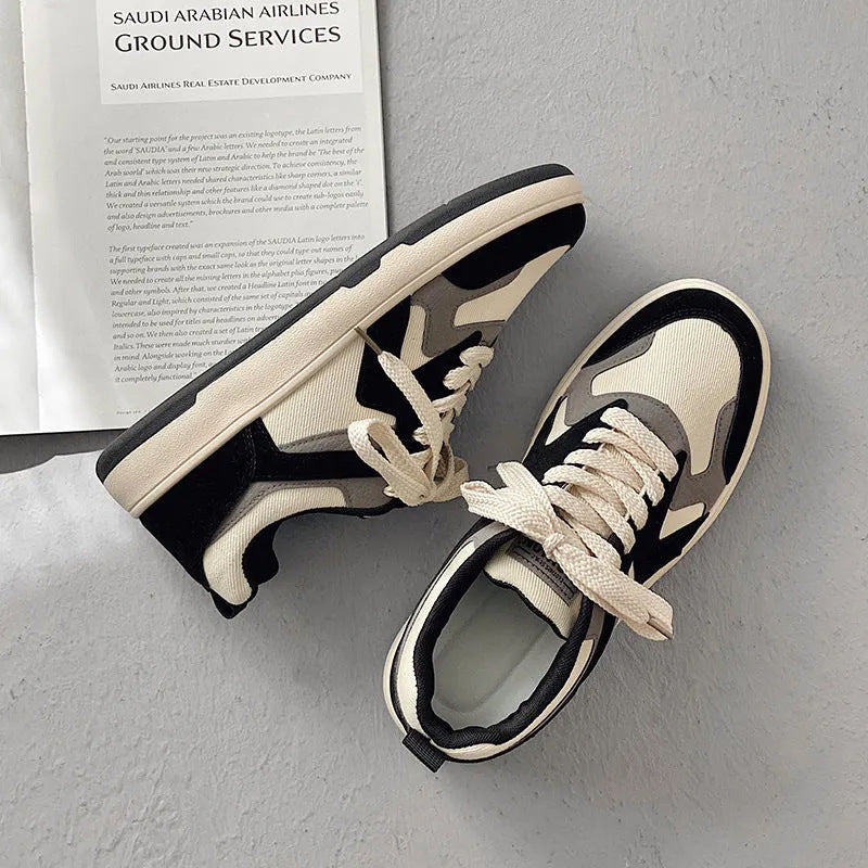 Zapatos de hombre estilo náutico deportivos retro casuales