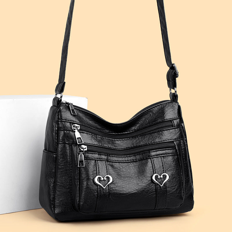 Bolso cruzado retro, moderno y versátil