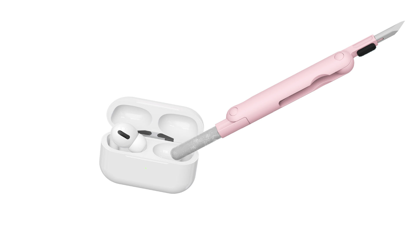 Pluma de limpieza para auriculares Bluetooth Kit de limpieza para portátiles