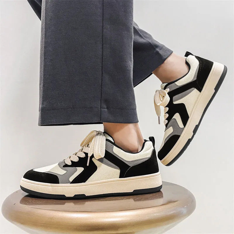 Zapatos de hombre estilo náutico deportivos retro casuales