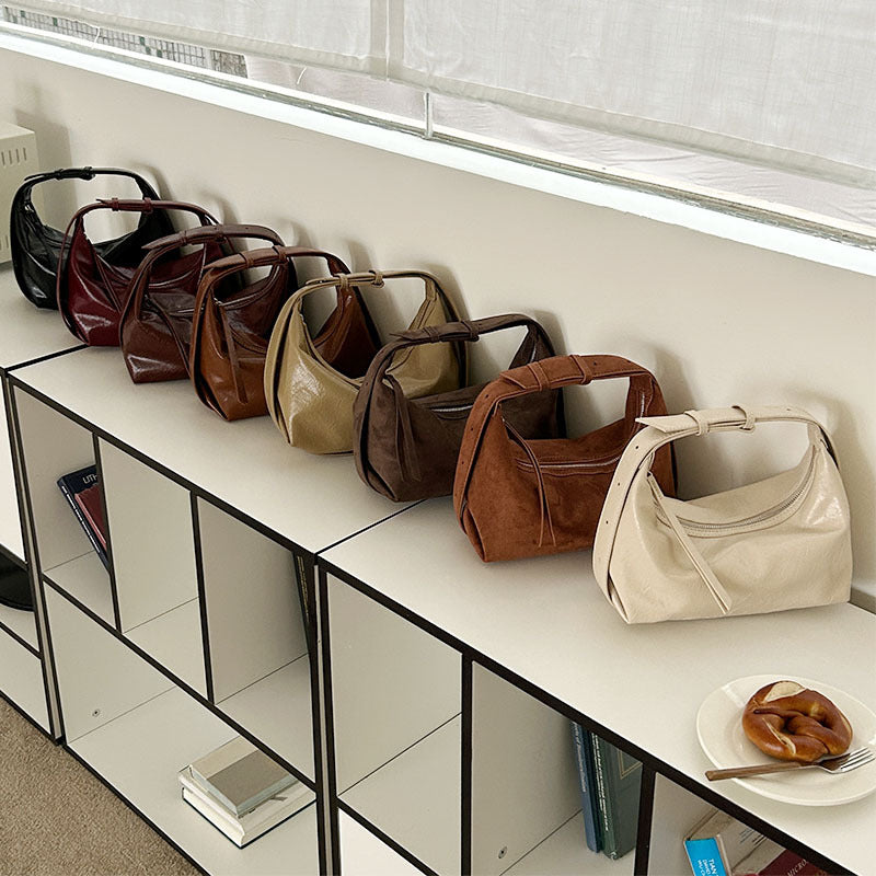 Mini Tote De Diseño Exclusivo y Lujo Sutil con un Toque Sofisticado, Perfecto como Bolso de Hombro o Bandolera Estilo Dumpling