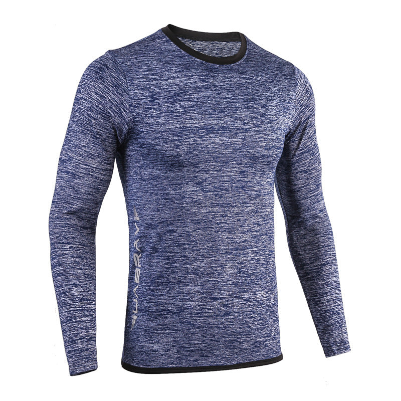Ventas Directas de Fábrica Secado Rápido Ropa Deportiva al Aire Libre Fitness Camiseta de Baloncesto de Manga Larga para Hombre Mallas de Compresión