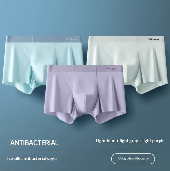 Summer Lightweight Antibacterial Seamless Straight-leg Shorts