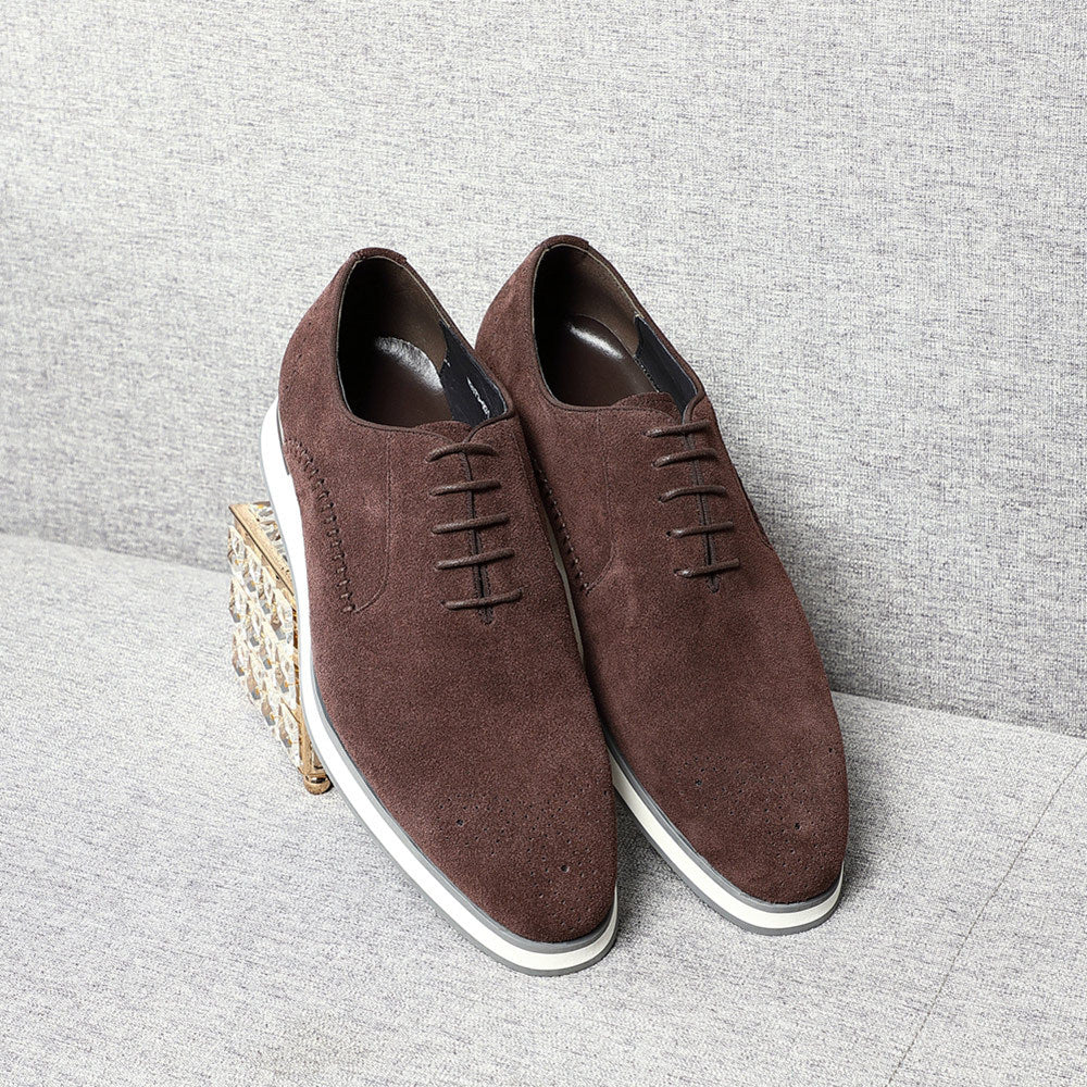 All-matching British Style Suit Business Formal Wear Leather Shoes