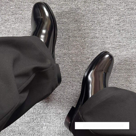 Zapatos Mocasín Para Hombres Y Mujeres Sin Cordones Punta Redonda Estilo Moderno