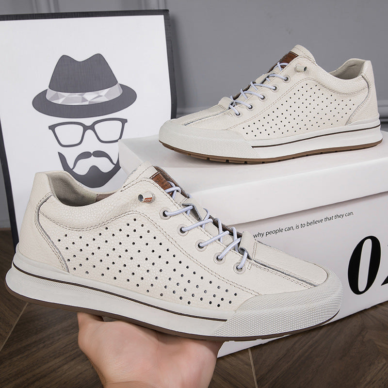 Zapatos de hombre nuevos de primavera: elegantes y transpirables