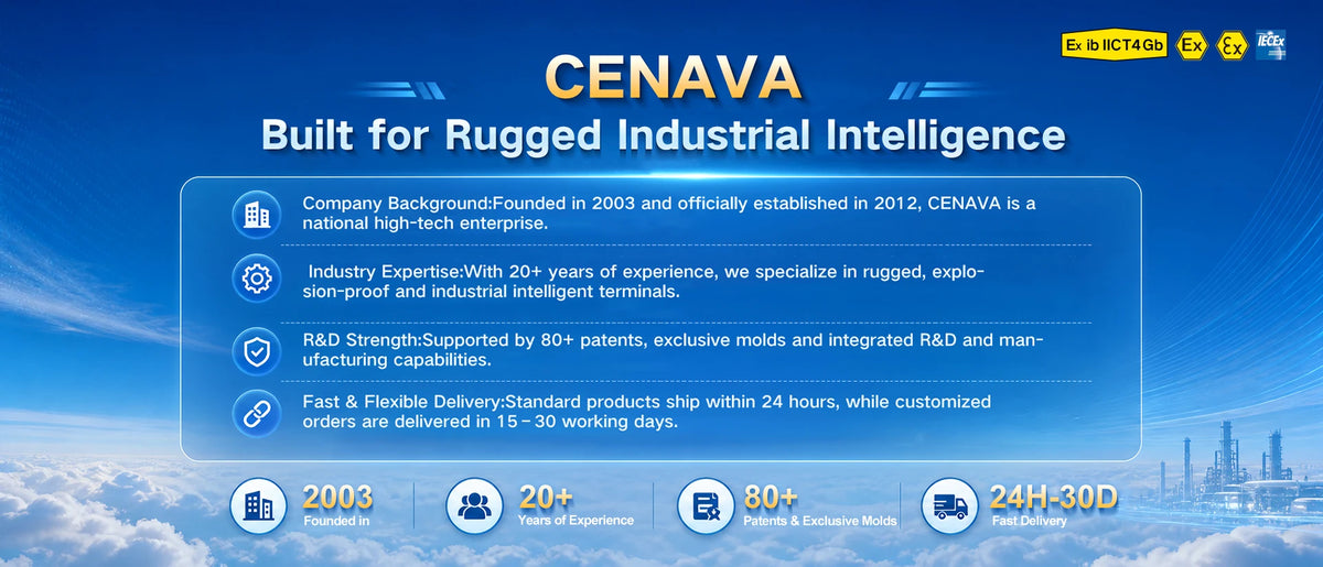 CENAVA A88ST 8 Inch Rugged Android Tablet PC 8GB 128GB  IP68 4G LTE GPS 10000mAh Waterproof Warehouse Drop Rugged Tablet Bulk