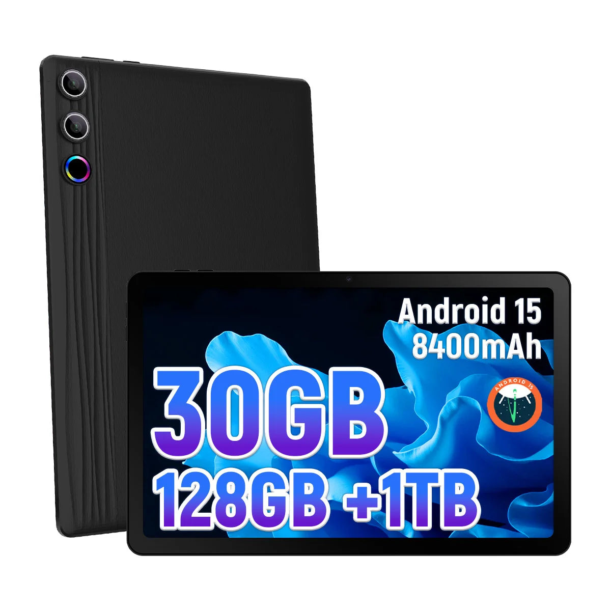 BUFO US Warehouse G9 11.45 Inch 2000*1200 HD Tablet PC Android 16 Widevine L1 for Prime Video Disney+ HBO 30GB(6GB+24GB Virtual) LPDDR5 UFS 128GB A733 Octa‑Core CPU 9660mAh Big Battery WiFi6 BT5.3 Gaming Tablet