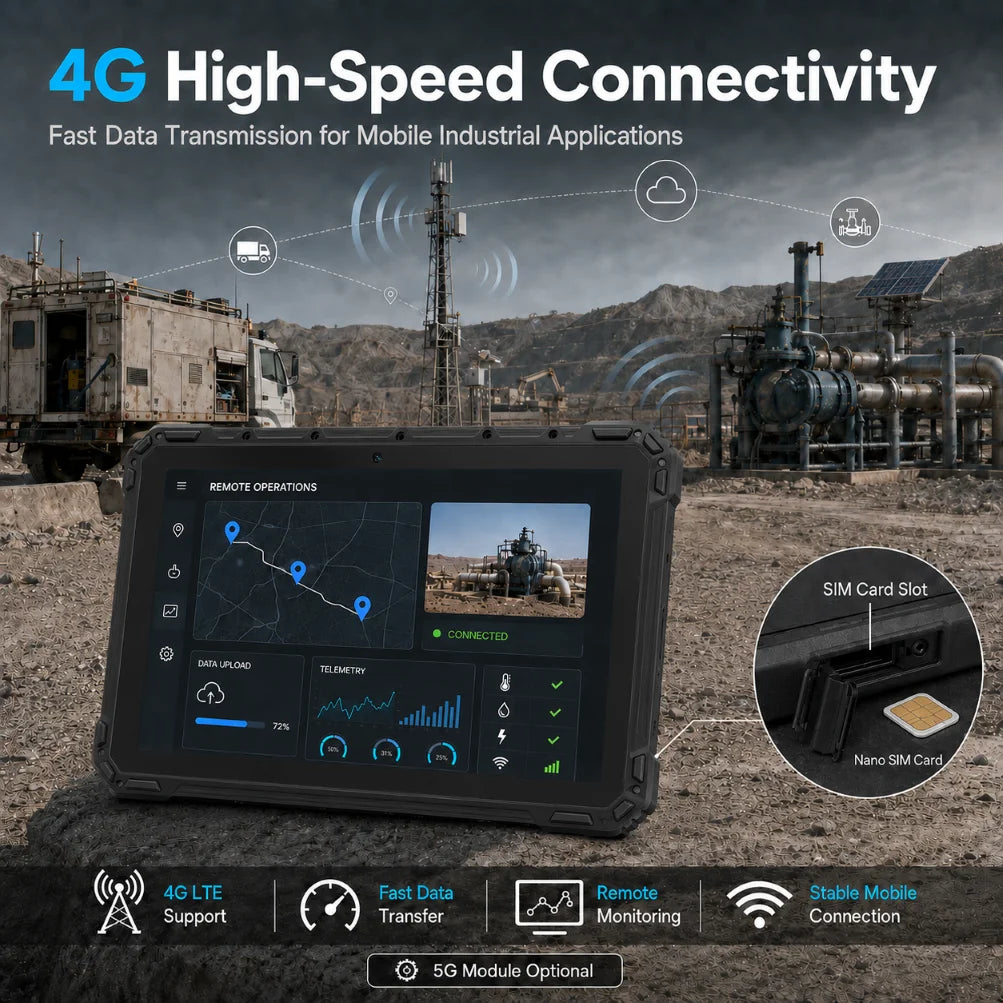 CENAVA A88ST 8 Inch Rugged Android Tablet PC 8GB 128GB  IP68 4G LTE GPS 10000mAh Waterproof Warehouse Drop Rugged Tablet Bulk