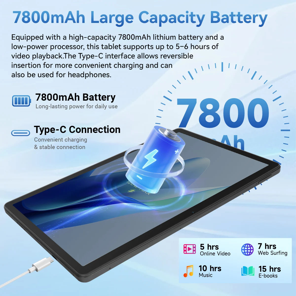 11 Inch Tablet PC K6ProL A333 Processor Android 16 32GB(3+29GB) RAM 256GB ROM 1280*800 IPS HD 7800mAh WiFi6 Gemini AI Widevine L1 With Keyboard Mouse Stylus Earphone Case US Local Warehouse