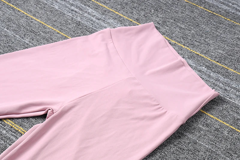 Women Leggings For Fitness Sexy Yoga Pants High Waist Elastic Tights Gym Clothing Push Up Long Pants Female Hip Lift Leggings
