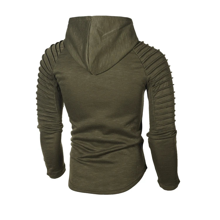 MRMT 2026 Brand New Hooded Sweatshirts Raglan Fringe Folds Long Sleeve Men Hoody Pullovers Clothing Man Hoodies Sweatshirts