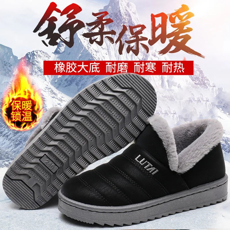 Women Snow Boots Platform Winter Boots Thick Plush Waterproof Non-slip Boots Fashion Women Winter Shoes Warm Fur Botas mujer
