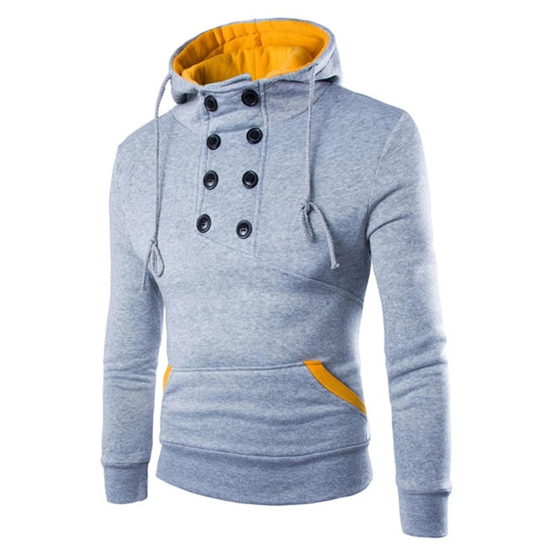MRMT 2026 Brand New Men's Hoodies Sweatshirts Double-breasted Man Hooded Sweatshirts Pullover for Male Slim Men Hoody Sweatshirt