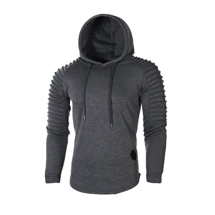 MRMT 2026 Brand New Hooded Sweatshirts Raglan Fringe Folds Long Sleeve Men Hoody Pullovers Clothing Man Hoodies Sweatshirts