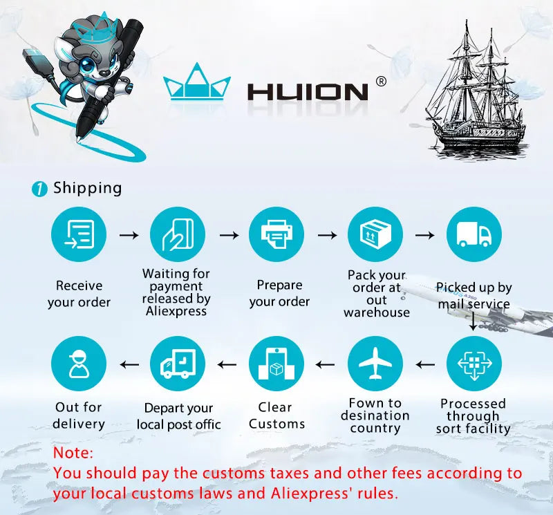 HUION Kamvas 13 Graphic Tablet Monitor 120%sRGB Battery-Free Pen Display Drawing Monitor 8192 Levels Pen with Express Keys Gamut