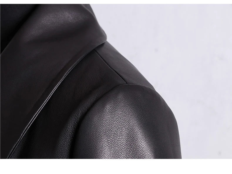 Nerazzurri High Quality Red Black Maxi Pu Leather Trench Coat for Women Extra Long Skirted Elegant Overcoat Fashion 5xl 6xl 7xl