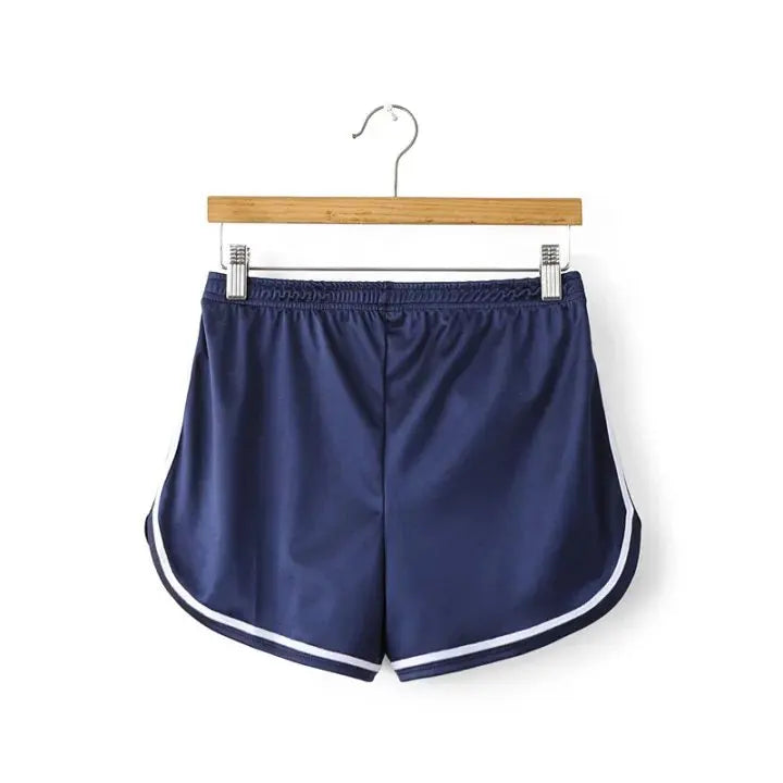 New 2024 Women Shorts Summer Silk Slim Beach Casual White Egde Shorts Hot