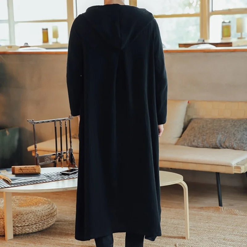Spring 2021 New Fashion Men Hooded Sweatshirts Black Hip Hop Thin Hoodies Fashion Jacket Long Sleeves Cloak Coats Outwear KK3794