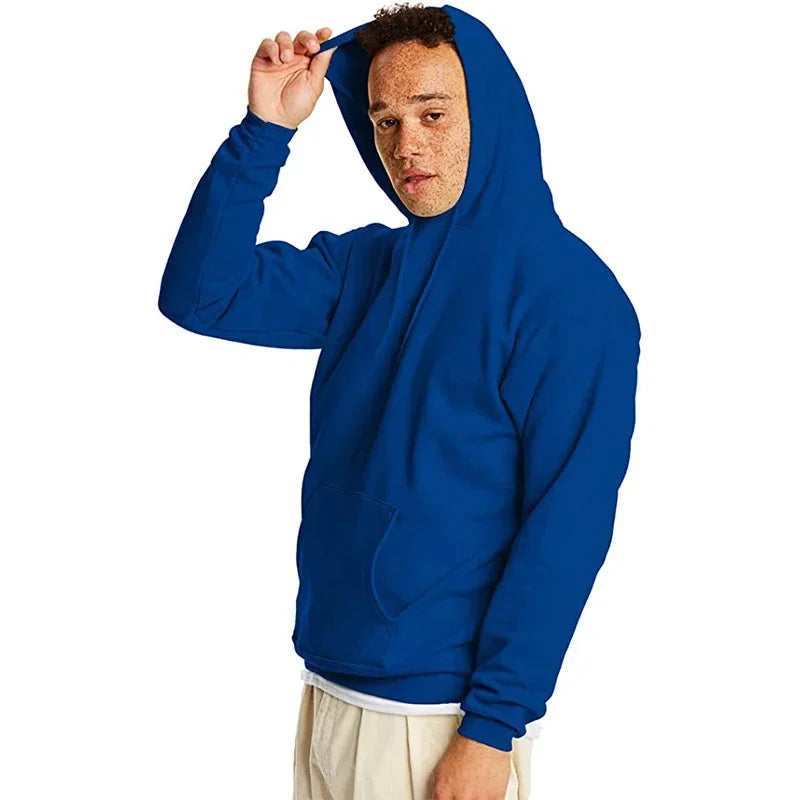 Men's Hoodies Women Pullover Spring Autumn Casual Hoodie Sweatshirts Solid Color Hoodies Oversize Black Sweatshirt For Male