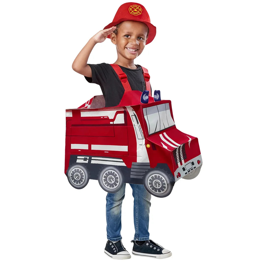 Halloween Carnival Enfant Construction Vehicle Police Car Costume Niño Ambulance Onesie Kindergarten Fire Truck Performance Suit