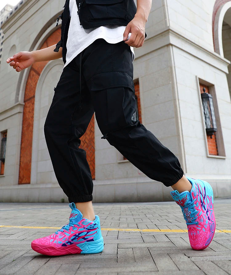 Men Basketball Shoes Outdoor Unisex Breathable Athletic Unisex Trainer Women High Quality Sneakers Running Light Sports Shoes