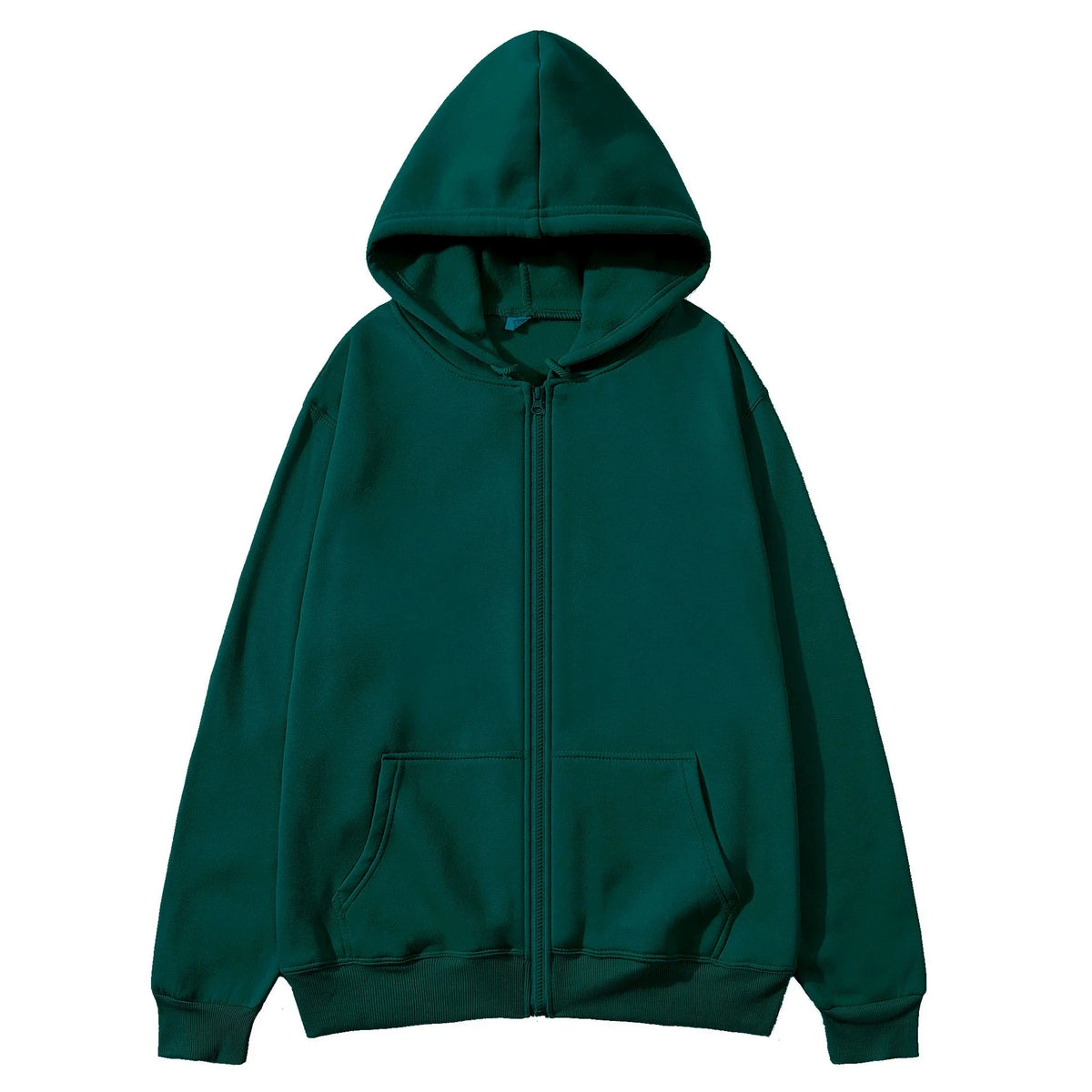 2025 Women Fleece Zip Up Hoodies Running Sports Sweatshirts Fashion Female Classic Casual Zipper Jackets Y2k Hip Hop Streetwear