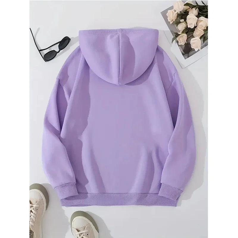 Slogan Nightmare Before Coffe Graphic Sweatshirt Unisex Fall Winter Hoody Y2k Clothing Women's Skeleton Halloween Pocket Hoodies