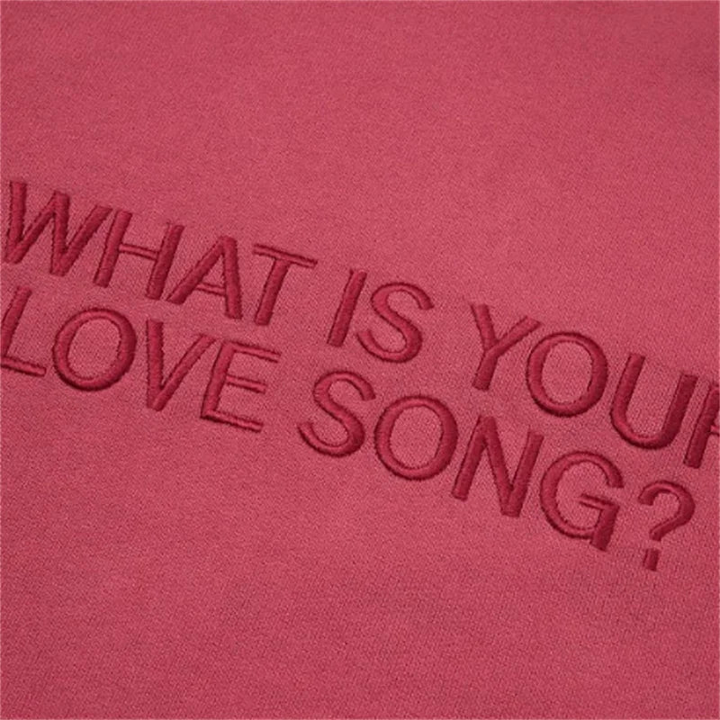 HOT Kpop Idols What Is Your Love Song Same Hoodies World Tour Same Cotton Cap Hoody Fashion Women Men Top Clothing