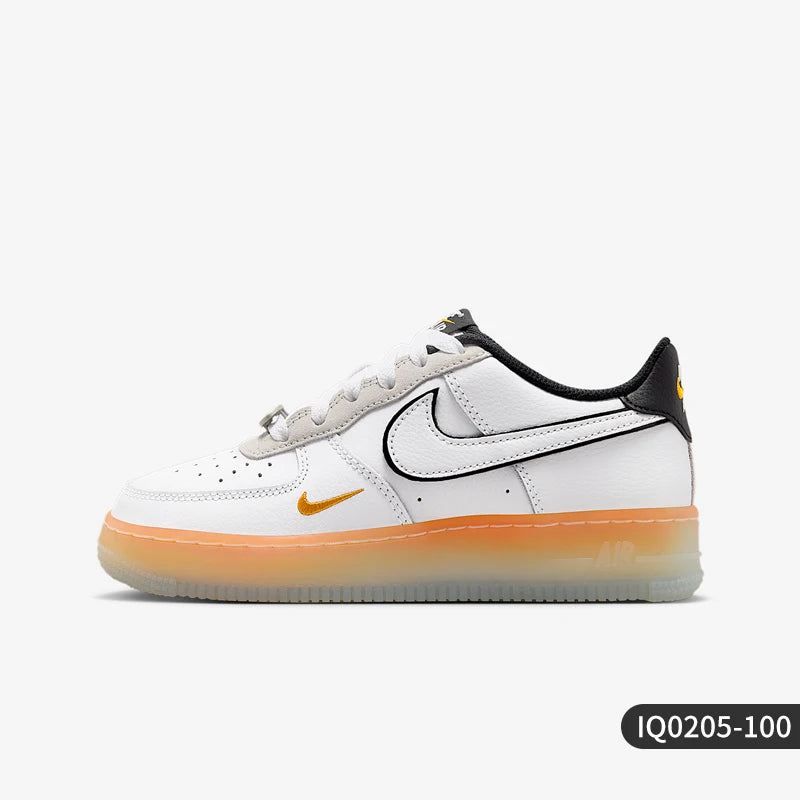Nike Authentic Air Force 1 GS Women's Youth Breathable Sports Shoes IQ0205-100