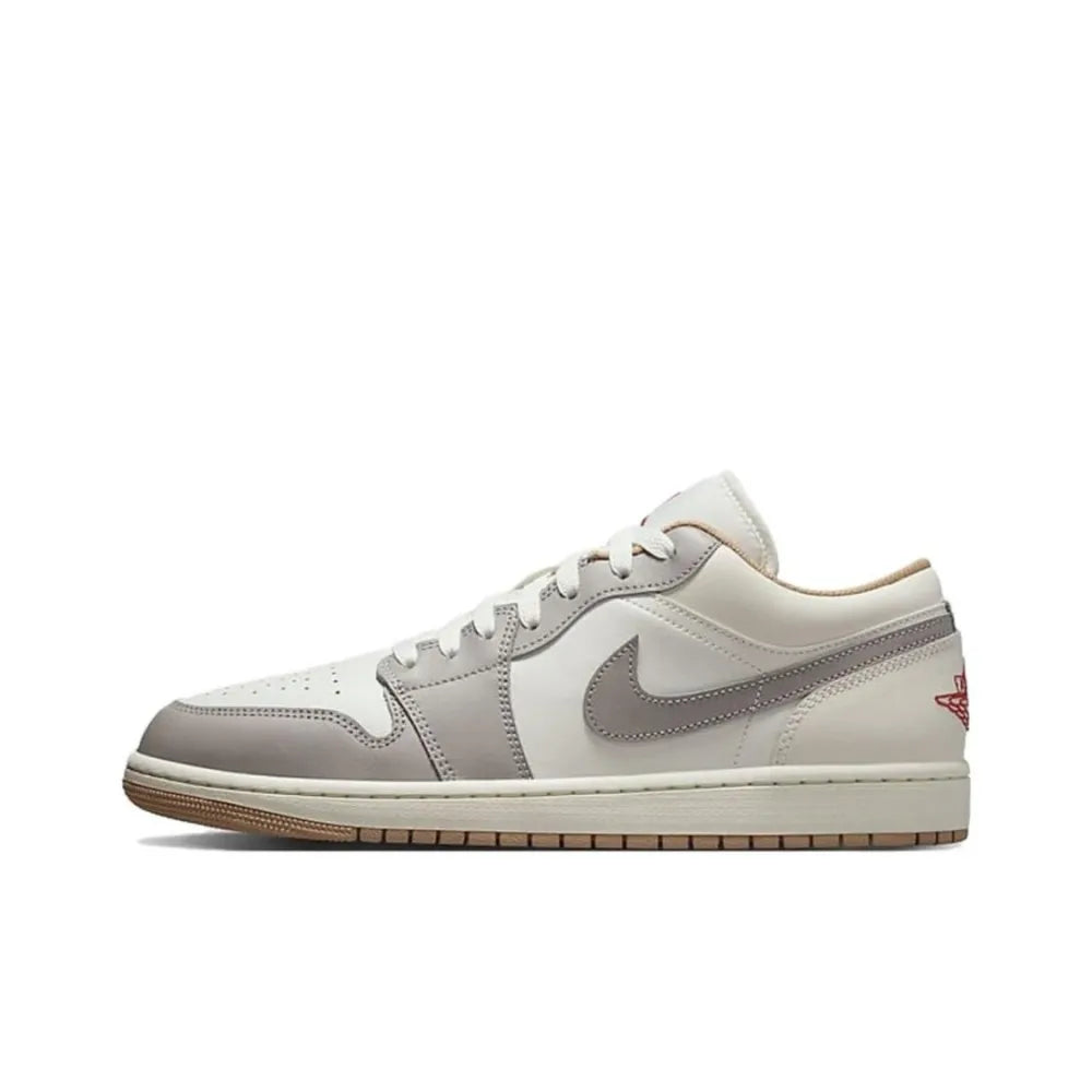 Nike Air Jordan 1 Low Unisex Basketball Shoes, Comfortable Cushioning, Perfect for Sports and Casual Wear 553558-174
