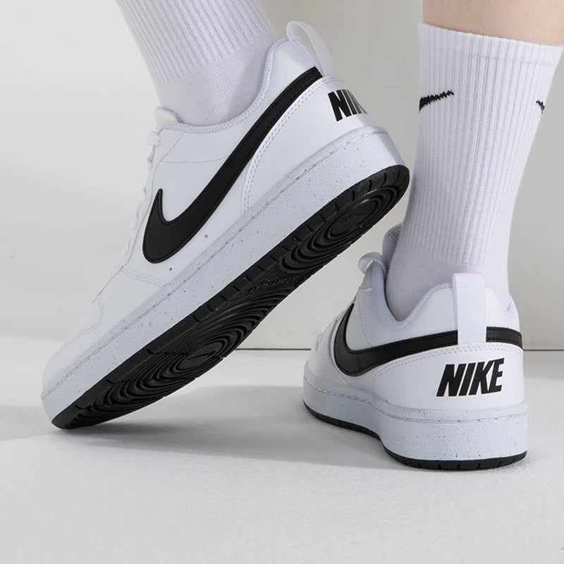 Nike Women's Shoes Court Borough Low (Gs) Sports Shoes, Fashionable Casual Shoes, Lightweight and Comfortable Low-Top Sneakers Dv5456-104