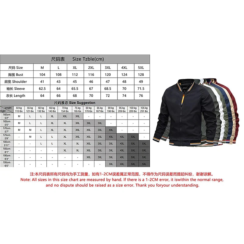 Men Lightweight Windbreaker Spring Autumn Jacket Coat Men's Windproof Outdoor Casual Stylish Zipper Pocket Jacket Coats