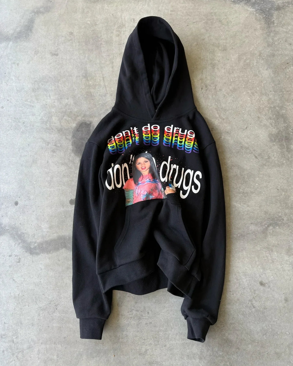 Vintage Embroidery Print Hoodies Women Grunge Sweatshirt Tops Streetwear Harajuku Gothic Y2k Style Hoodie Women Clothing