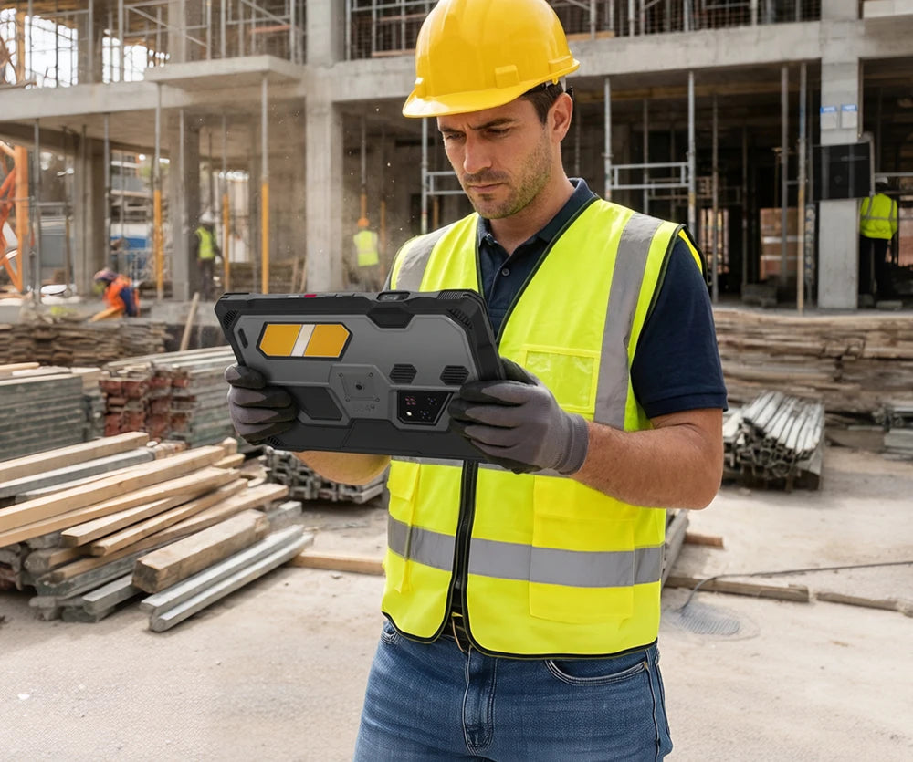 Unihertz 8849 Tank Pad Ultra-Global 1st Rugged Tablet with 260-lumen 1080PProjector, Night Vision Large Battery