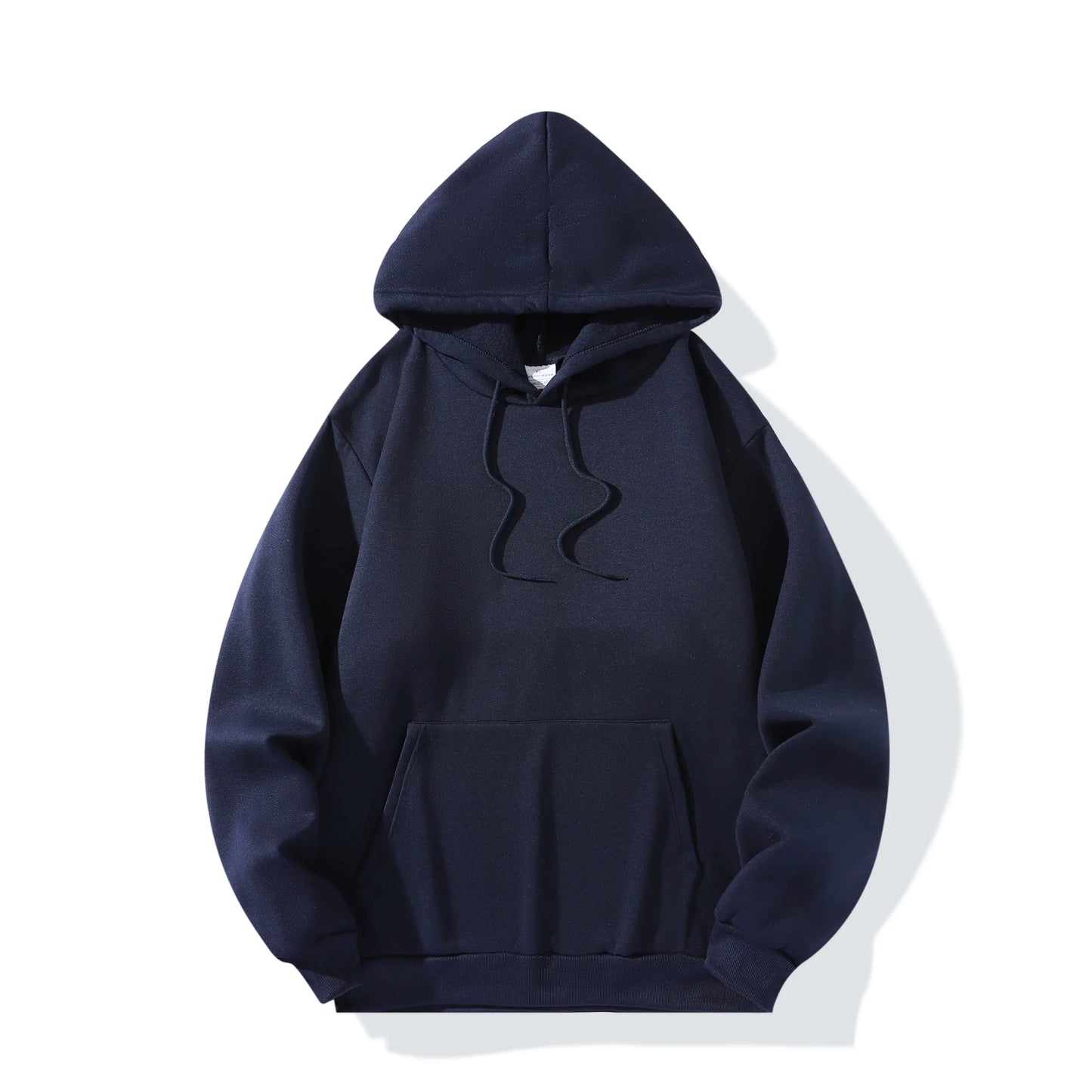 Solid Color Sports Casual Hoodies Men Women Spring Autumn Fleece Warm Sweatshirts Hip Hop Streetwear Fashion Loose Pullover Tops