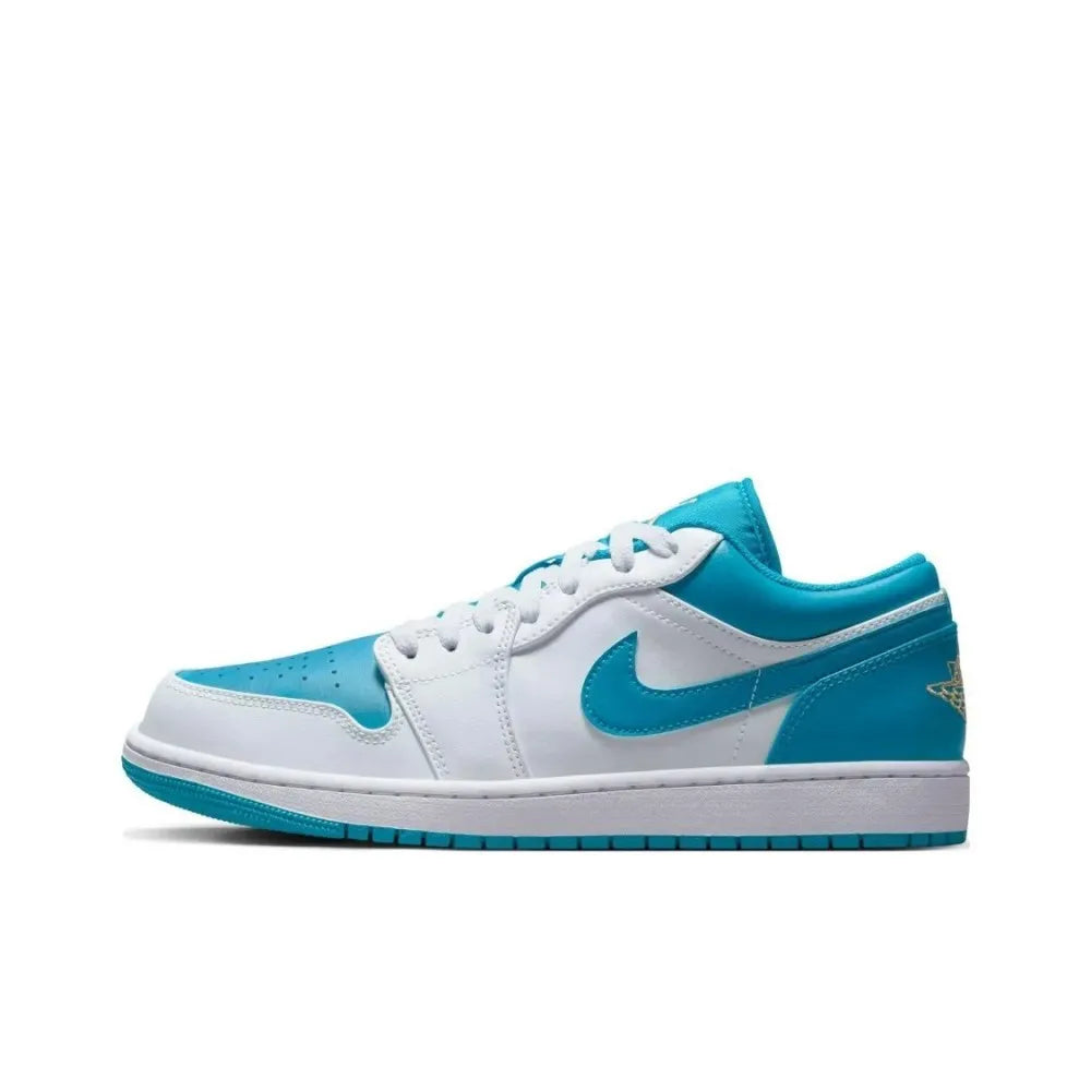 Nike Air Jordan 1 Low Unisex Basketball Shoes, Comfortable Cushioning, Perfect for Sports and Casual Wear 553558-174