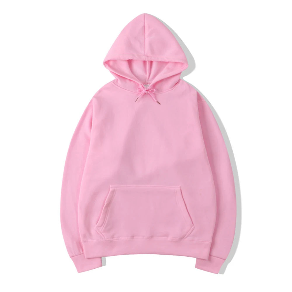 Men Hoodies Women Pullover Spring Autumn Casual Hoodie Sweatshirts Solid Color Hoodies Oversize Black Sweatshirt For Male