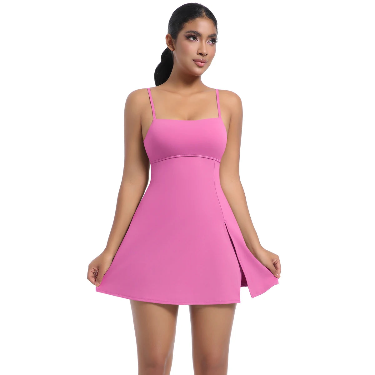 Women Yoga Tennis Skirts Gym Golf Running Sports Fitness Jumpsuit Skirt Sports Overalls Fitness Suits Gym Tracksuit Dance Skirt