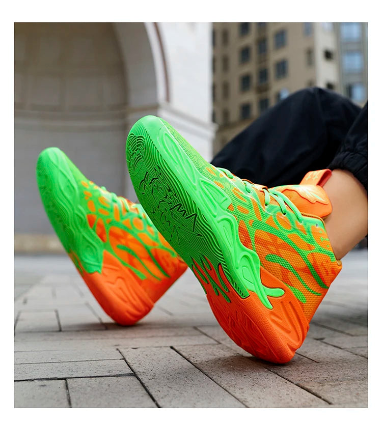 Men Basketball Shoes Outdoor Unisex Breathable Athletic Unisex Trainer Women High Quality Sneakers Running Light Sports Shoes