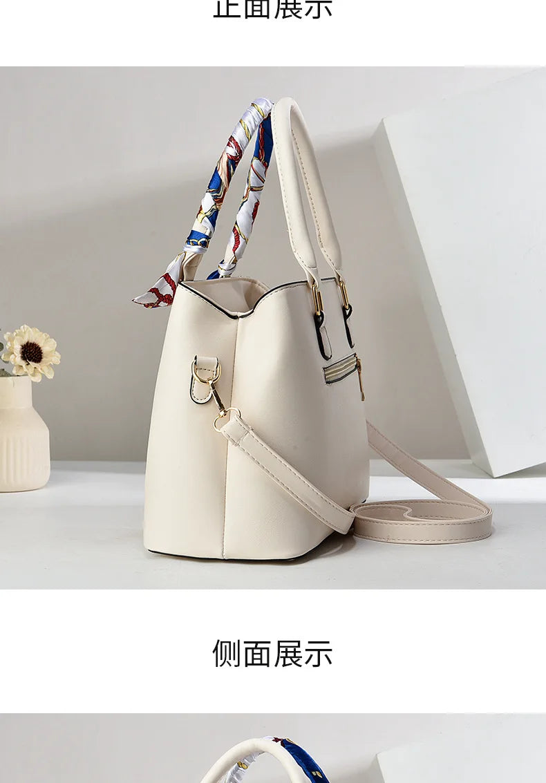 2024 New Women's Embroidered Handbag Versatile Fashion Trend Women's Crossbody Bag Exquisite Large Capacity Female Shoulder Bag