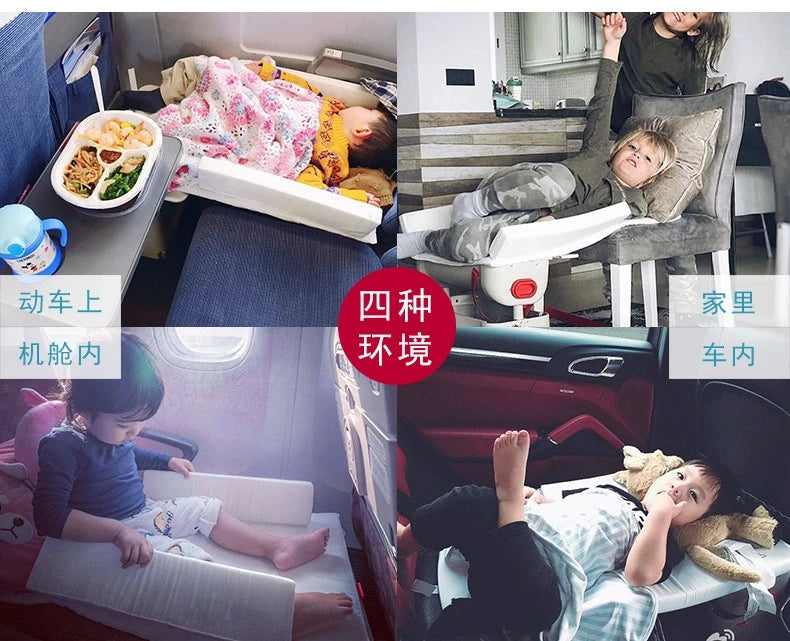 Children's Luggage Can Lie Down Can Sit Can Ride Multi Purpose Child Cabin Suitcase ABS Multifunctional Baby Traveller's Bed