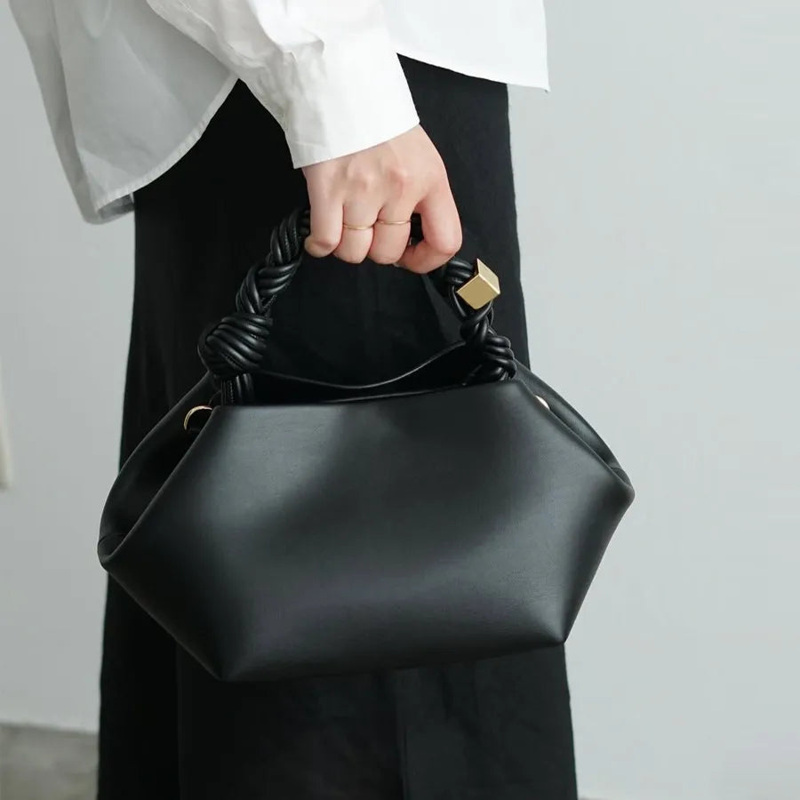 Large Paris Designer Ins New Trendy Crossbody Bag 2026 Hot Y2K Hexagonal Woven Clouds Shoulder Handbag Women with Premium Feel
