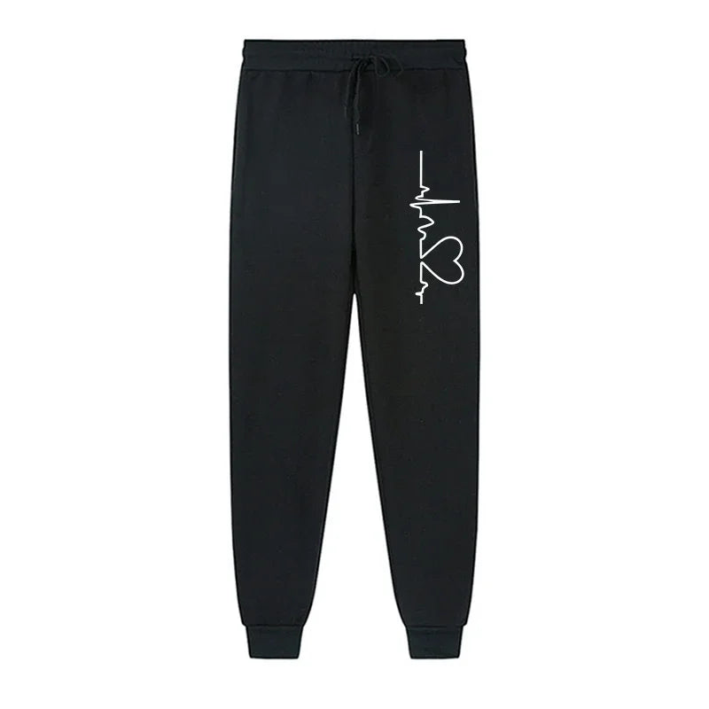Jogging Hoodies Autumn Winter Quality Women's Tracksuit Casual Print Single Sport Pants Comfort Outdoors Daily Gym Woman Fashion