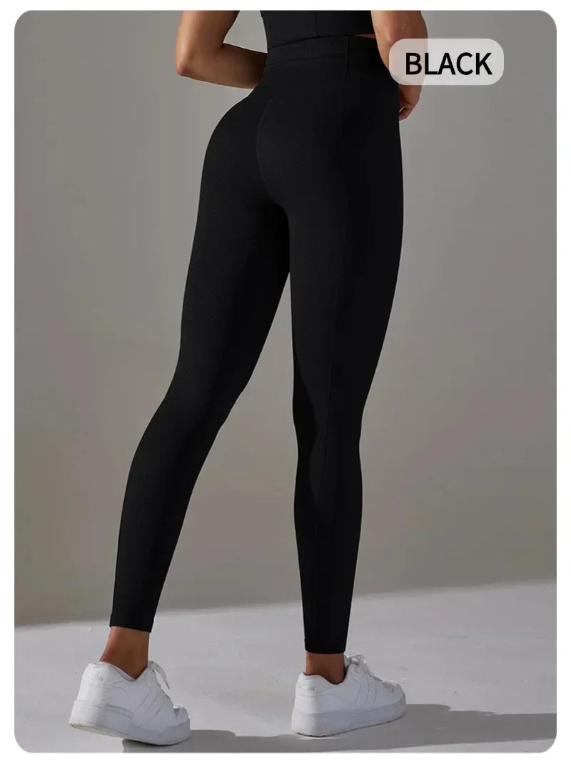 Gym Leggings Women Yoga Clothes Pants Women's Sportswear Yoga Woman Clothing Workout High Waist Tights Training Fitness Pants