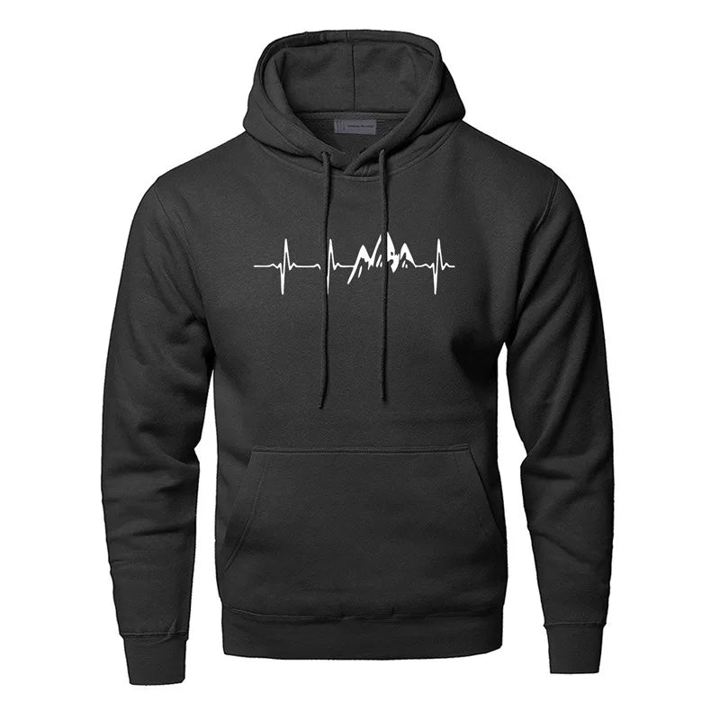 Men's and Women's Casual Hoodies Autumn and Winter New Street Fashion Casual Sportswear Soft Loose Long-Sleeved Adult Pullover