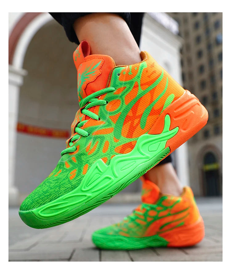 Men Basketball Shoes Outdoor Unisex Breathable Athletic Unisex Trainer Women High Quality Sneakers Running Light Sports Shoes