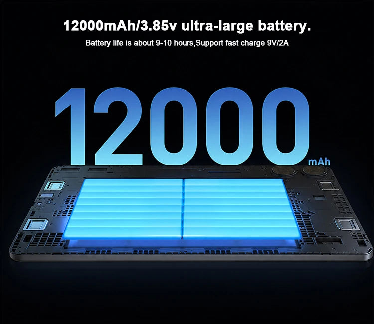 2026new 13.36" Android 16 Tablet Octa Core 1200x1920 FHD Multimedia Pad with 6 Hi-Fi Box Stereo Speakers Educational Professiona