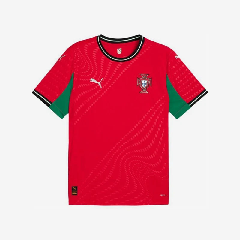 Puma genuine Portugal women's home fan edition men's short sleeved football jersey 780768-02
